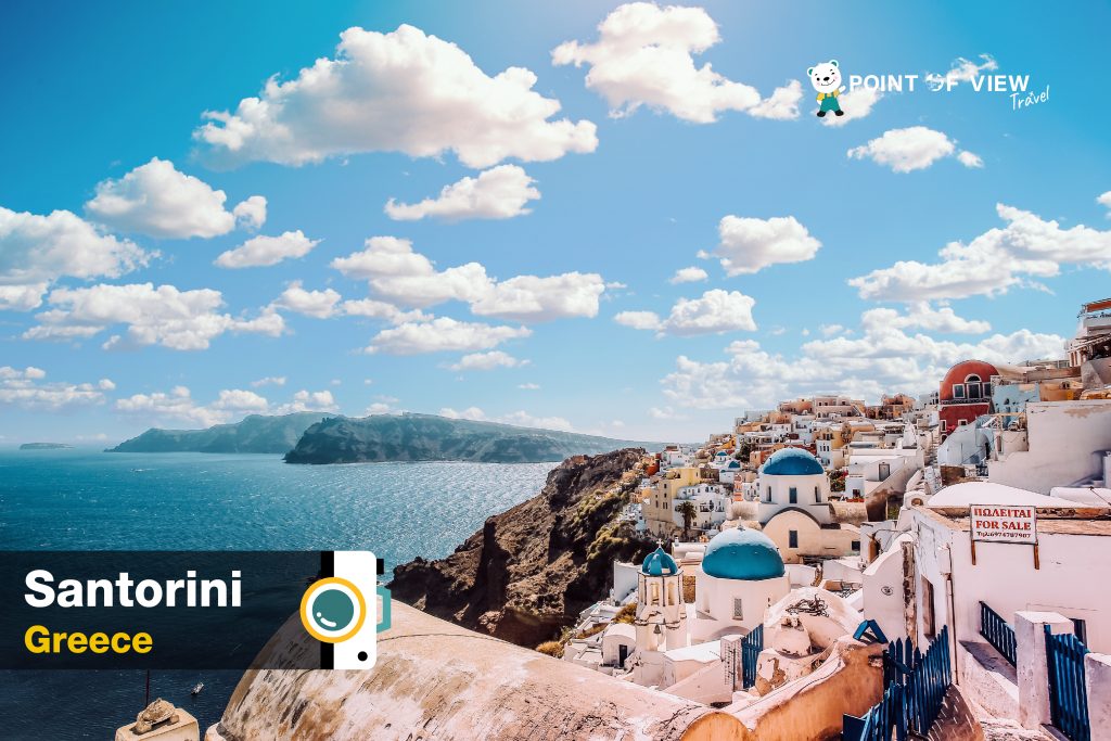 16 เมือง เที่ยวยุโรป ถ่ายรูปสวย 2020 ต้องไปให้ได้ เที่ยวกรีซ ซันโตรีนี  pointofviewtravel